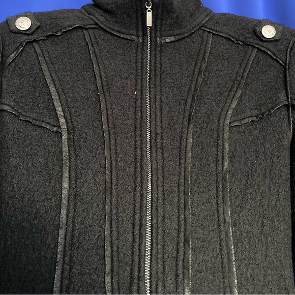 Punk Rave Wool Coat 🖤 - Picture 3 of 14